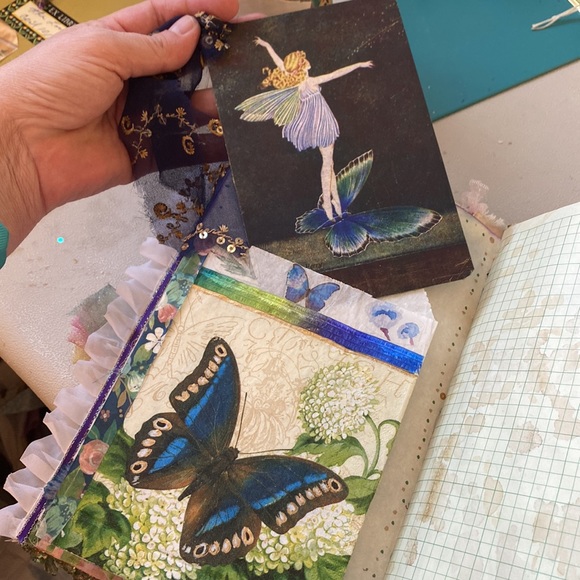 Fairy Hard Cover Junk Journal - Picture 7 of 10